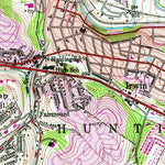 United States Geological Survey Irwin, PA (1953, 24000-Scale) digital map