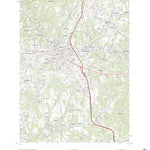 United States Geological Survey Irwin, PA (2023, 24000-Scale) digital map
