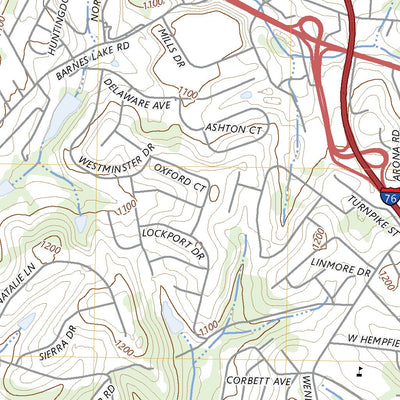 United States Geological Survey Irwin, PA (2023, 24000-Scale) digital map
