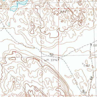 United States Geological Survey Irwin SE, NE (1990, 24000-Scale) digital map