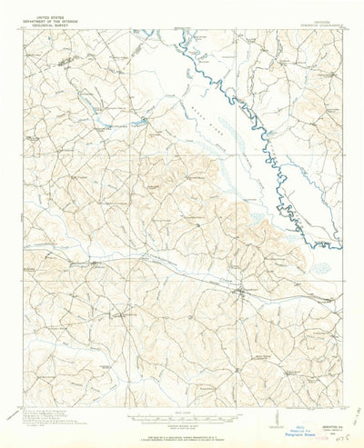 United States Geological Survey Irwinton, GA (1916, 62500-Scale) digital map
