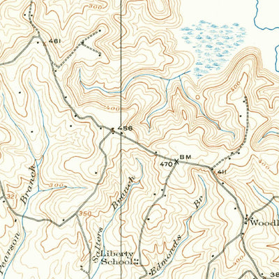 United States Geological Survey Irwinton, GA (1916, 62500-Scale) digital map