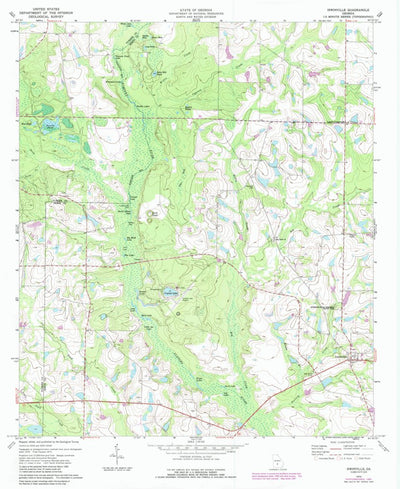 United States Geological Survey Irwinville, GA (1973, 24000-Scale) digital map