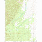 United States Geological Survey Isaac Meadows, MT (1966, 24000-Scale) digital map