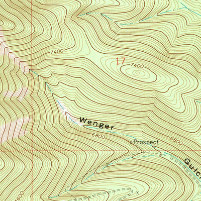 United States Geological Survey Isaac Meadows, MT (1966, 24000-Scale) digital map