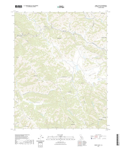 United States Geological Survey Isabel Valley, CA (2021, 24000-Scale) digital map