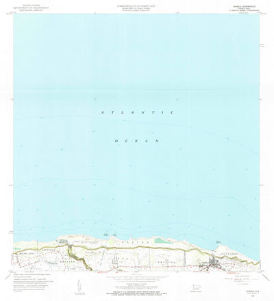United States Geological Survey Isabela, PR (1960, 20000-Scale) digital map