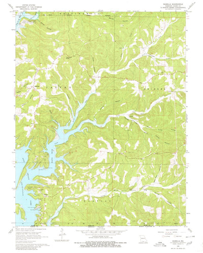 United States Geological Survey Isabella, MO (1968, 24000-Scale) digital map