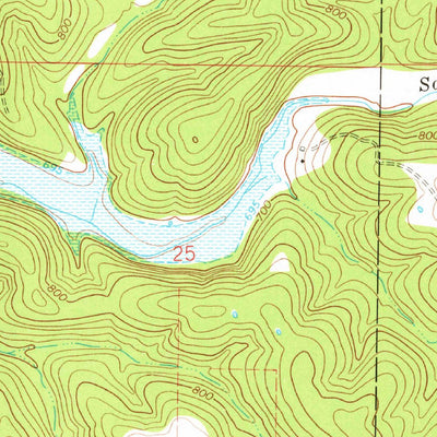 United States Geological Survey Isabella, MO (1968, 24000-Scale) digital map
