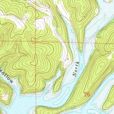 United States Geological Survey Isabella, MO (1968, 24000-Scale) digital map