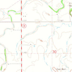 United States Geological Survey Isabella, OK (1972, 24000-Scale) digital map