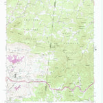 United States Geological Survey Isabella, TN-NC (1957, 24000-Scale) digital map