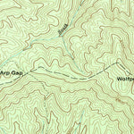 United States Geological Survey Isabella, TN-NC (1957, 24000-Scale) digital map