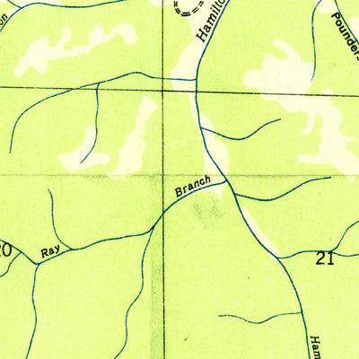 United States Geological Survey Isbell, AL (1936, 24000-Scale) digital map