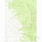 United States Geological Survey Isham Creek, OR (1988, 24000-Scale) digital map