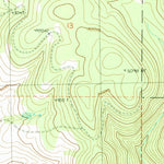 United States Geological Survey Isham Creek, OR (1988, 24000-Scale) digital map