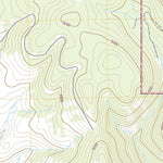 United States Geological Survey Isham Creek, OR (2020, 24000-Scale) digital map