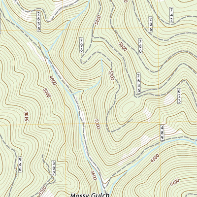 United States Geological Survey Isham Creek, OR (2020, 24000-Scale) digital map