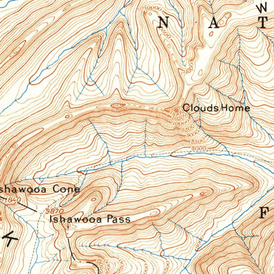 United States Geological Survey Ishawoda, WY (1893, 125000-Scale) digital map