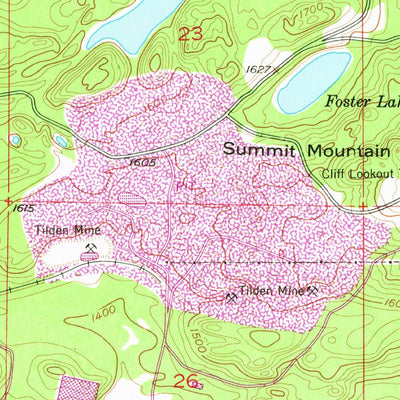 United States Geological Survey Ishpeming, MI (1952, 24000-Scale) digital map