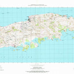 United States Geological Survey Isla De Vieques, PR (1951, 30000-Scale) digital map