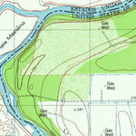 United States Geological Survey Isla Mesteno, TX (1979, 24000-Scale) digital map