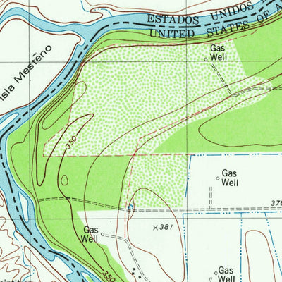 United States Geological Survey Isla Mesteno, TX (1979, 24000-Scale) digital map