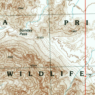 United States Geological Survey Isla Pinta, AZ (1996, 24000-Scale) digital map