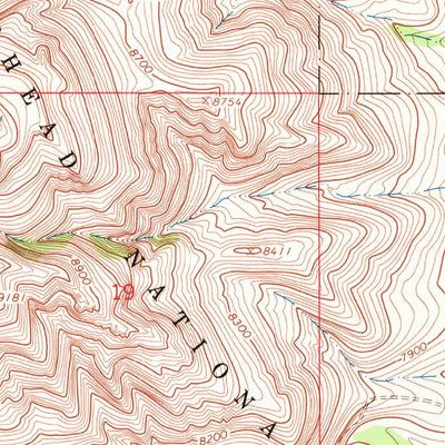 United States Geological Survey Island Butte, MT (1965, 24000-Scale) digital map