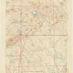 United States Geological Survey Island Falls, ME (1942, 62500-Scale) digital map