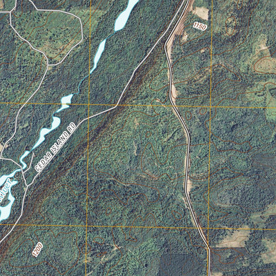 United States Geological Survey Island Lake, WI (2010, 24000-Scale) digital map