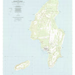 United States Geological Survey Island Of Tinian, MP (1999, 25000-Scale) digital map