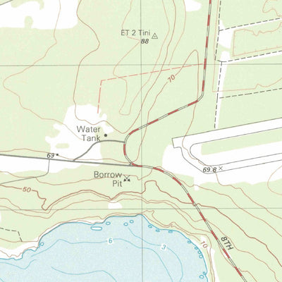 United States Geological Survey Island Of Tinian, MP (1999, 25000-Scale) digital map