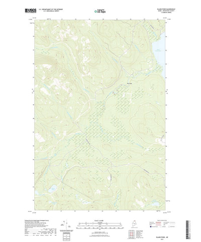 United States Geological Survey Island Pond, ME (2021, 24000-Scale) digital map