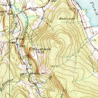 United States Geological Survey Island Pond, VT (1953, 62500-Scale) digital map