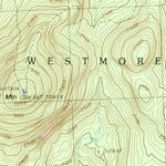 United States Geological Survey Island Pond, VT (1988, 24000-Scale) digital map