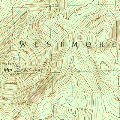 United States Geological Survey Island Pond, VT (1988, 24000-Scale) digital map