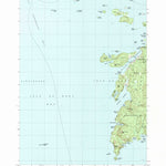 United States Geological Survey Isle Au Haut West, ME (1983, 24000-Scale) digital map