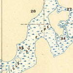 United States Geological Survey Isle Au Pitre, LA-MS (1946, 31680-Scale) digital map