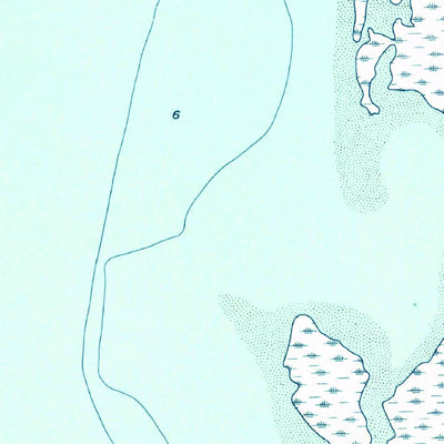 United States Geological Survey Isle Aux Herbes, AL (1958, 24000-Scale) digital map