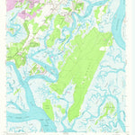 United States Geological Survey Isle Of Hope, GA (1957, 24000-Scale) digital map