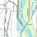 United States Geological Survey Isleta, NM (1991, 24000-Scale) digital map