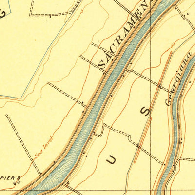 United States Geological Survey Isleton, CA (1910, 31680-Scale) digital map