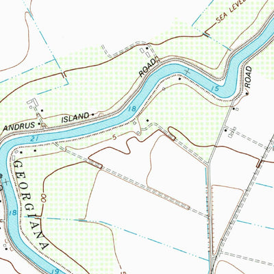 United States Geological Survey Isleton, CA (1978, 24000-Scale) digital map