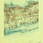 United States Geological Survey Islip, NY-CT (1904, 125000-Scale) digital map