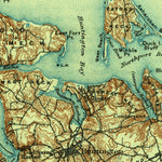 United States Geological Survey Islip, NY-CT (1904, 125000-Scale) digital map