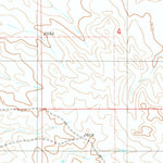 United States Geological Survey Ismay North, MT (1981, 24000-Scale) digital map