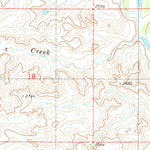 United States Geological Survey Ismay North, MT (1981, 24000-Scale) digital map