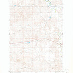 United States Geological Survey Ismay South, MT (1981, 24000-Scale) digital map