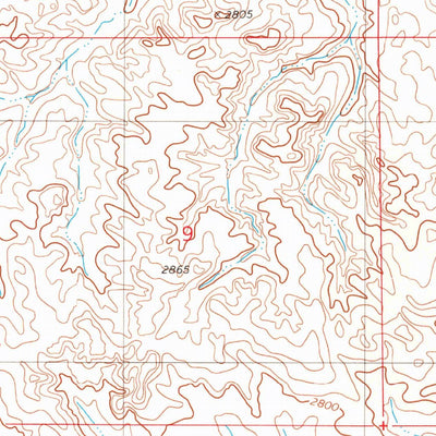 United States Geological Survey Ismay South, MT (1981, 24000-Scale) digital map